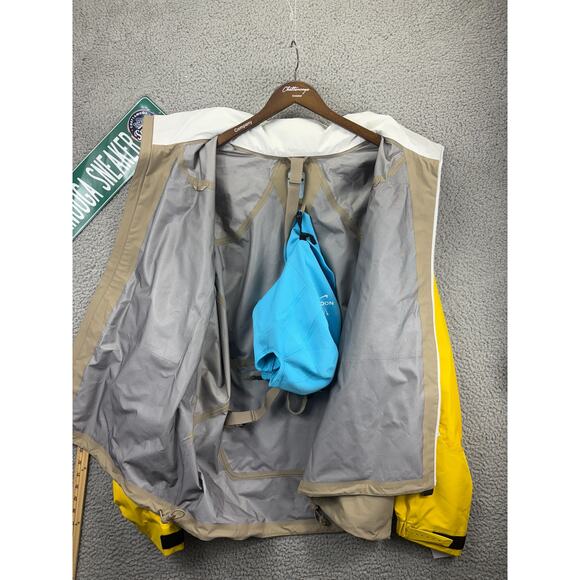 Nike x Nocta Vivid Sulfur L'Art Bala Tech Jacket Mens XXL Yellow NEW 2XL $500 - Picture 12 of 14